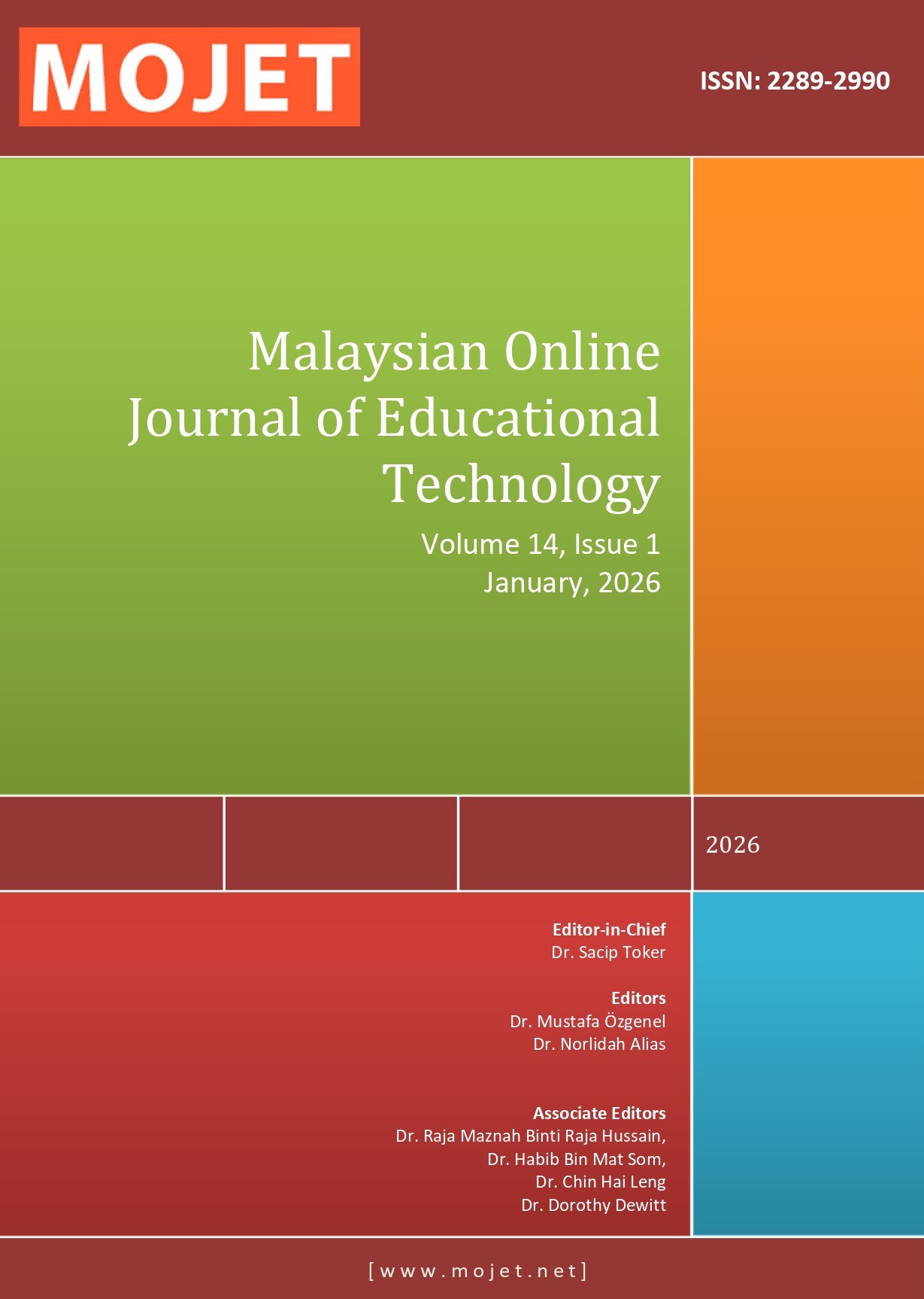 					View Vol. 14 No. 1 (2026): MOJET
				